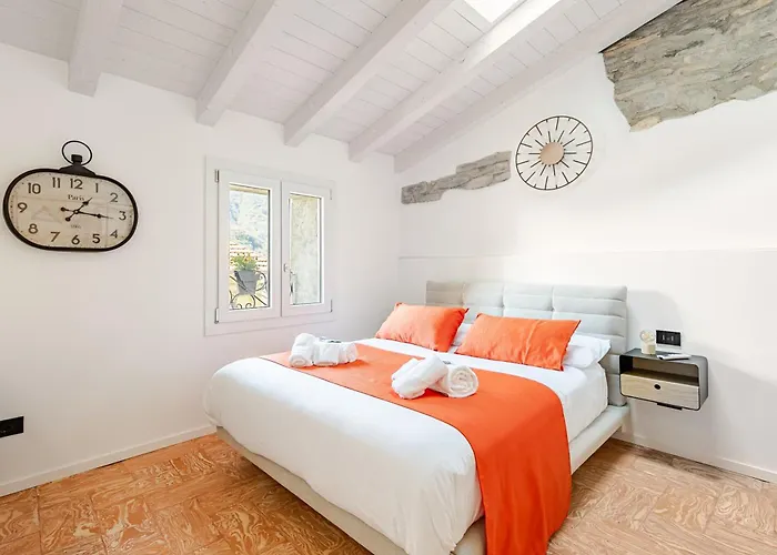 בית נופש Cantina 10 - Authentic Stone Retreat - Pognana Lario
